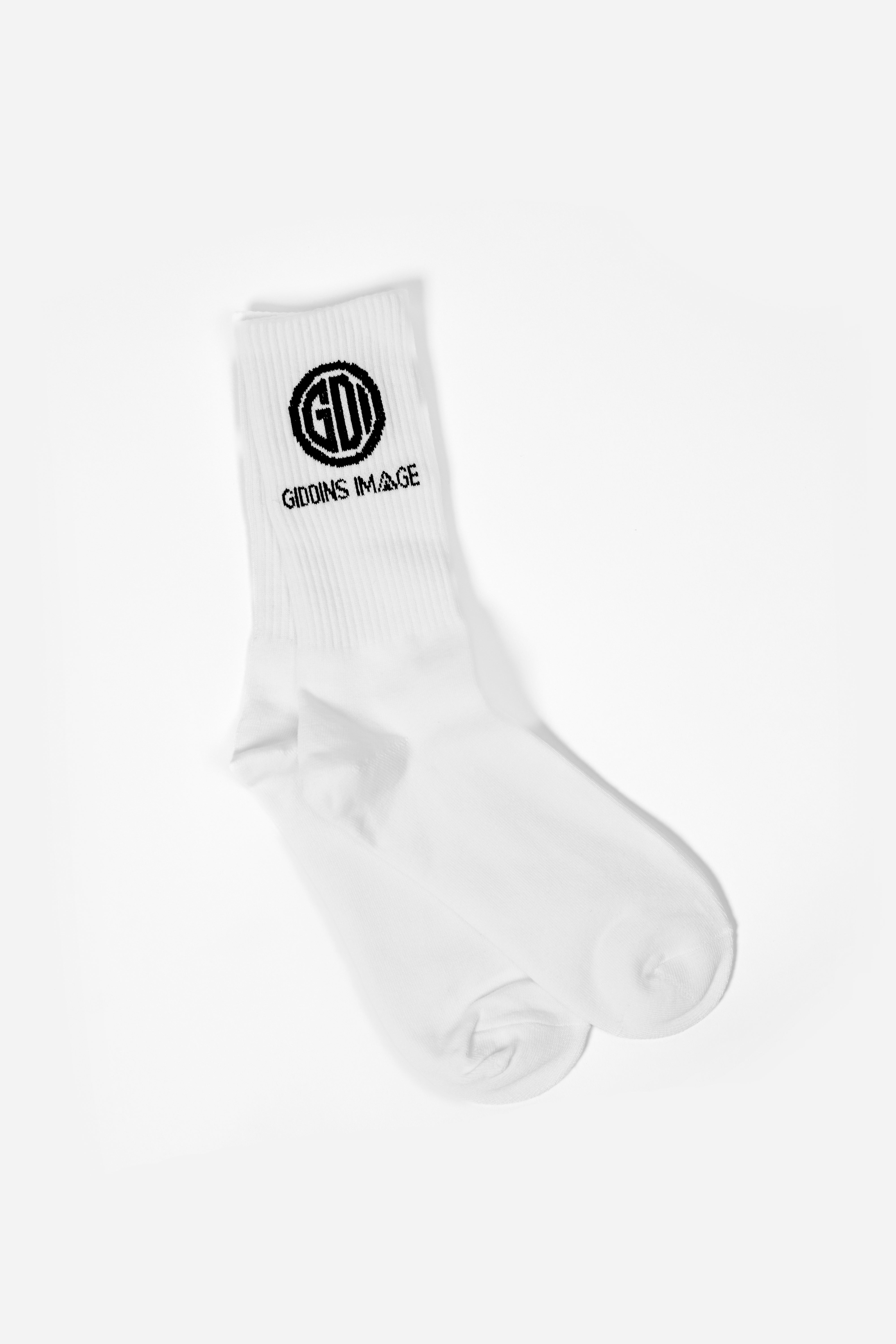 WHITE/BLACK LOGOTYPE SOCKS
